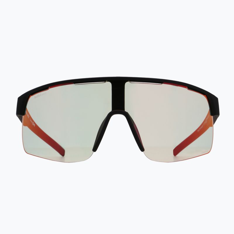 Ochelari de soare Red Bull SPECT Dakota Pro soft touch black/photochromic red mirror 2