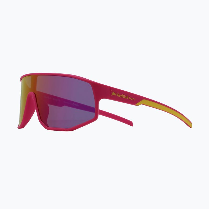 Ochelari de soare Red Bull SPECT Dash neon pink/smoke with pink-yellow mirror 4