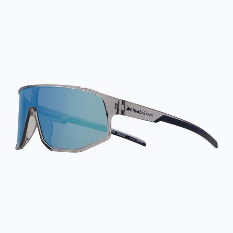 Ochelari de soare Red Bull SPECT Dash light grey/smoke with blue mirror 2
