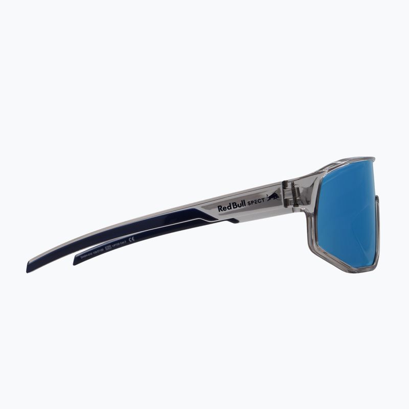 Ochelari de soare Red Bull SPECT Dash light grey/smoke with blue mirror 4