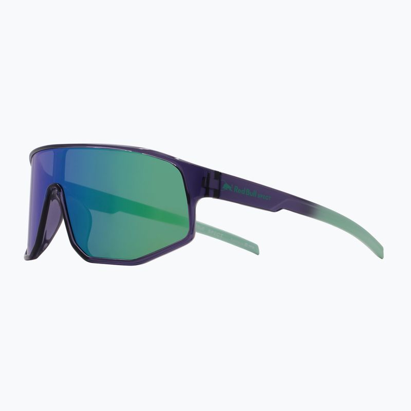 Ochelari de soare Red Bull SPECT Dash dark purple/smoke with green-purple mirror 2