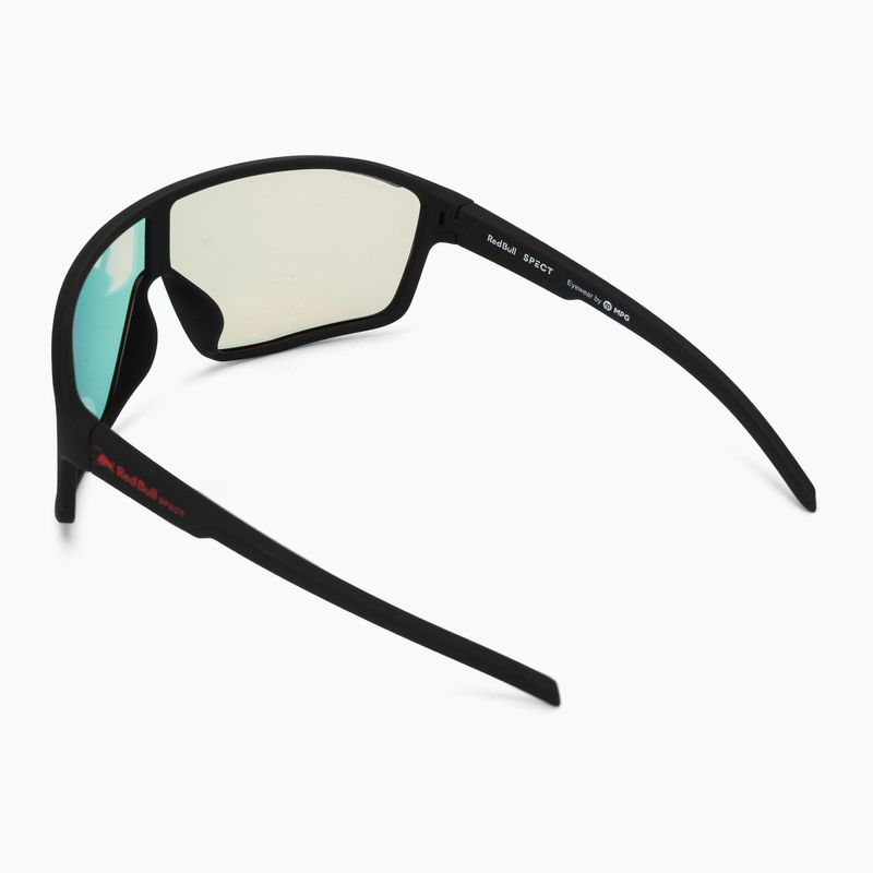 Ochelari de soare Red Bull SPECT Daft Pro black/photochromic red mirror 2