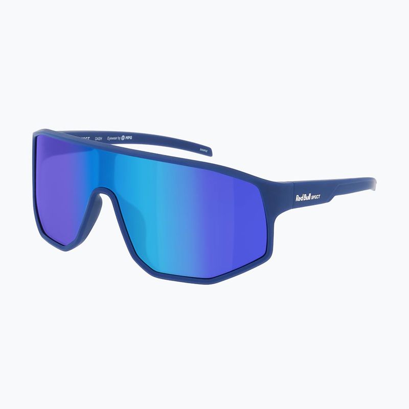 Ochelari de soare Red Bull SPECT Dash dark blue/ smoke with blue mirror 2