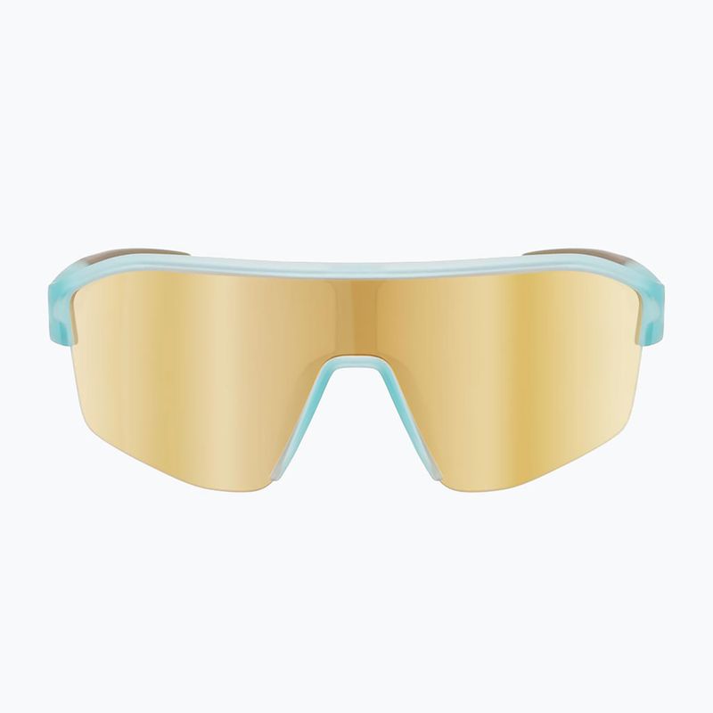 Ochelari de soare Red Bull SPECT Dundee matt clear light blue/ brown with gold mirror 3