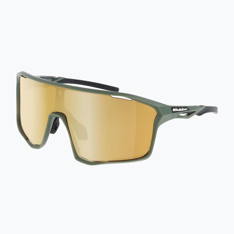 Ochelari de soare Red Bull SPECT Rumble matt olive/ brown with gold mirror 2