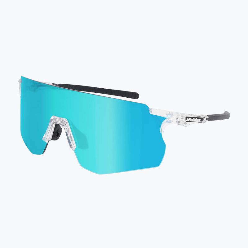 Ochelari de soare Red Bull SPECT Ruffy shiny clear/ smoke with blue mirror 2
