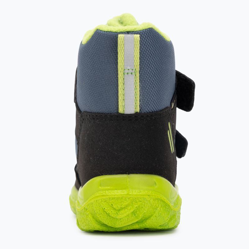 Încălțăminte pentru copii Superfit Husky 1 black/light green 6