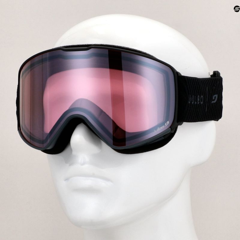 Ochelari de schi Julbo Alpha black/pink/flash silver 7