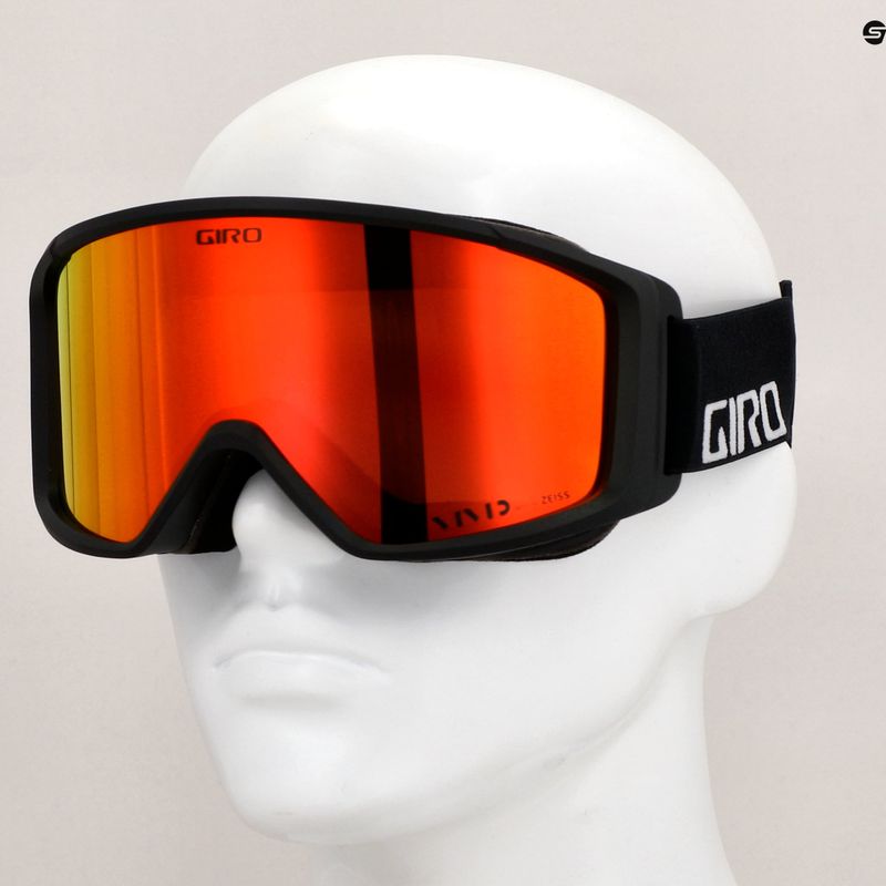 Ochelari de schi Giro Index 2.0 black wordmark/vivid ember 7
