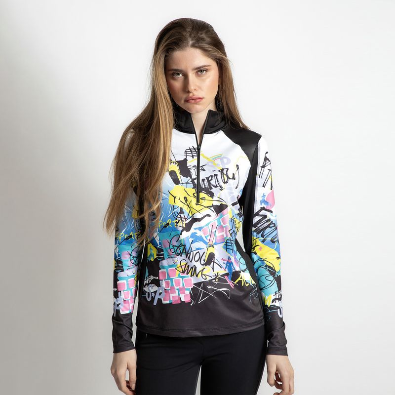 Hanorac pentru femei Sportalm Bonny Print negru 2