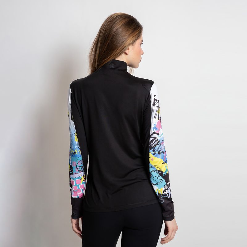 Hanorac pentru femei Sportalm Bonny Print negru 4