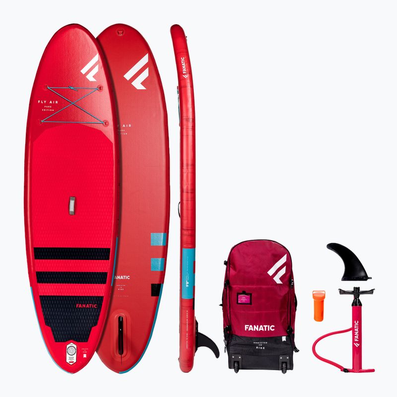 SUP bord Fanatic Fanatic Stubby Fly Air roșu 13200-1131