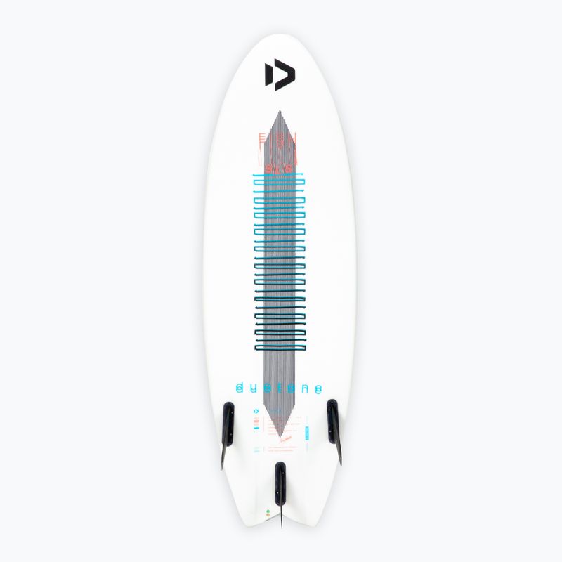 Kitesurfing bord DUOTONE Fish SLS 2022 alb 44220-3401 3