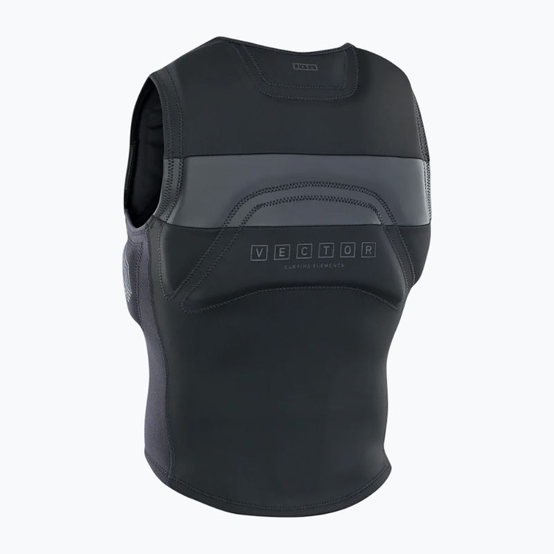 Vestă de protecție pentru bărbați ION Vector Amp Front Zip black 2