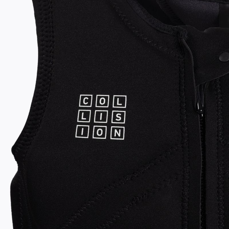 Vesta de protecție pentru bărbați ION Collision Core Collision Core Front Zip 900 negru 48222-4161 4