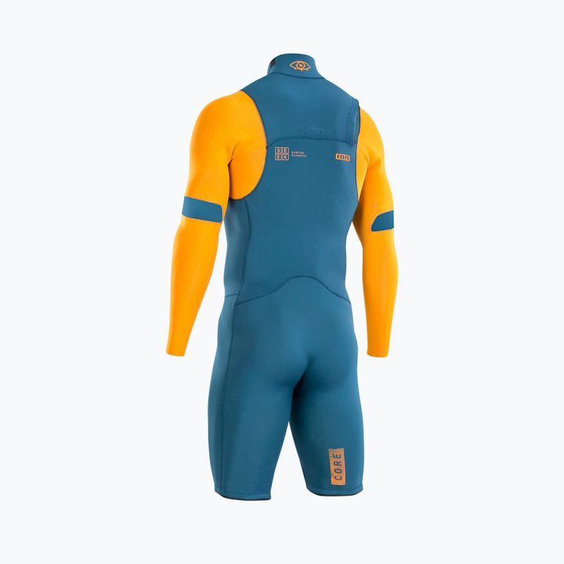 Costume de baie pentru bărbați 2/2mm ION Seek Core Shorty LS albastru 48222-4482 2