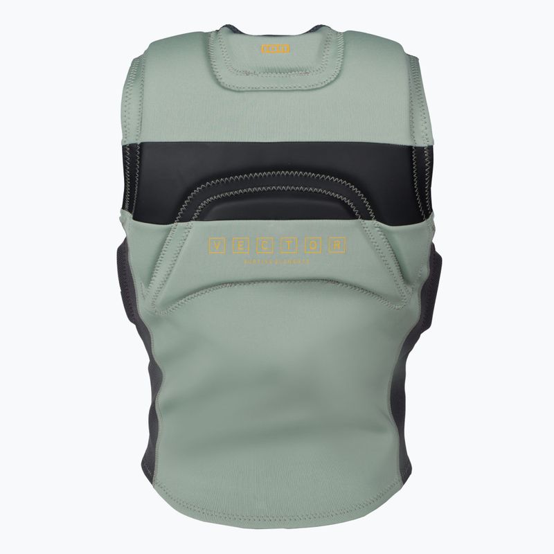 Vesta de protecție pentru bărbați ION Vector Amp Front Zip verde 48222-4164 2