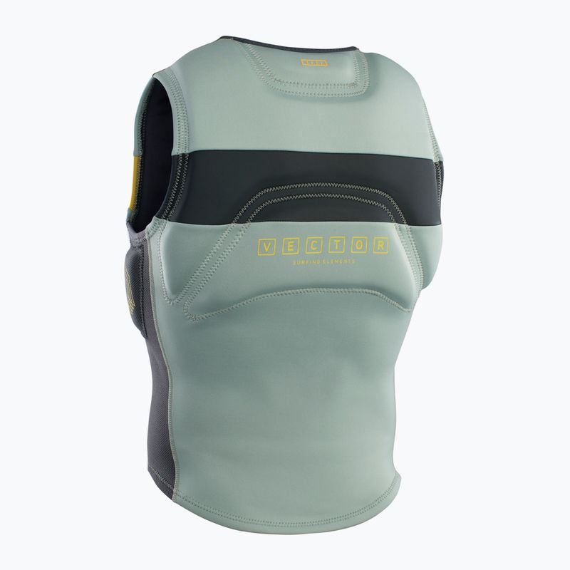 Vesta de protecție pentru bărbați ION Vector Amp Front Zip verde 48222-4164 9