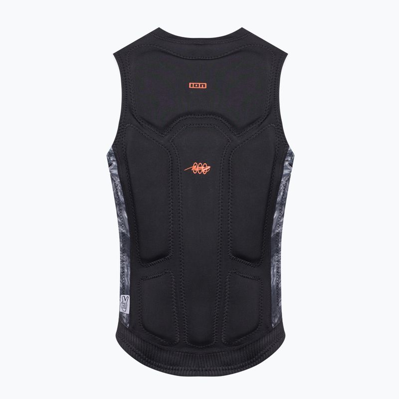 Vesta de protecție pentru femei ION Lunis Front Zip negru 48233-4168 2