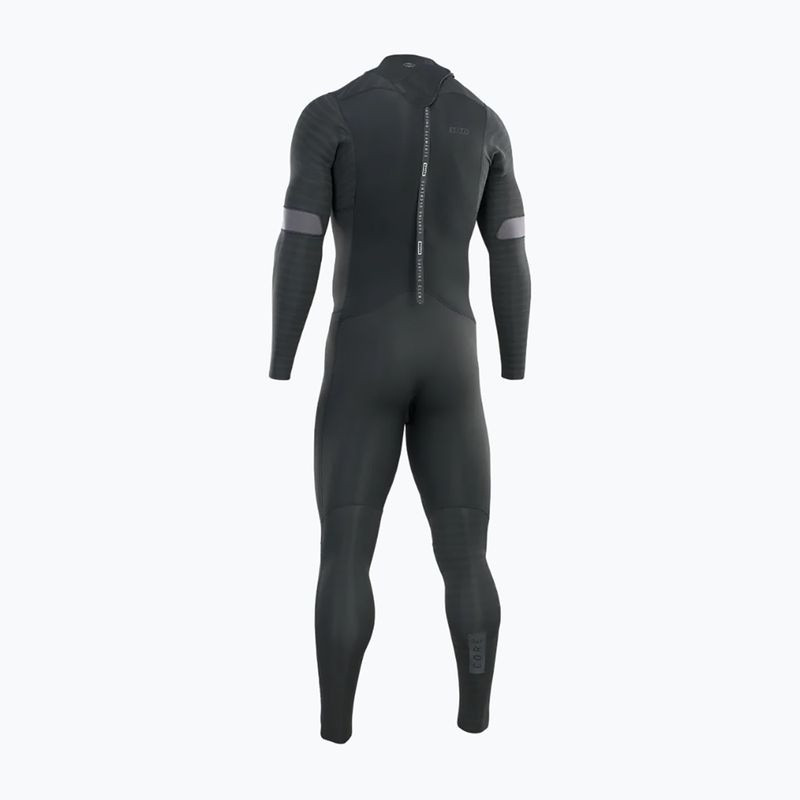 Costum de înot pentru bărbați ION Seek Core 5/4 Back Zip black 2