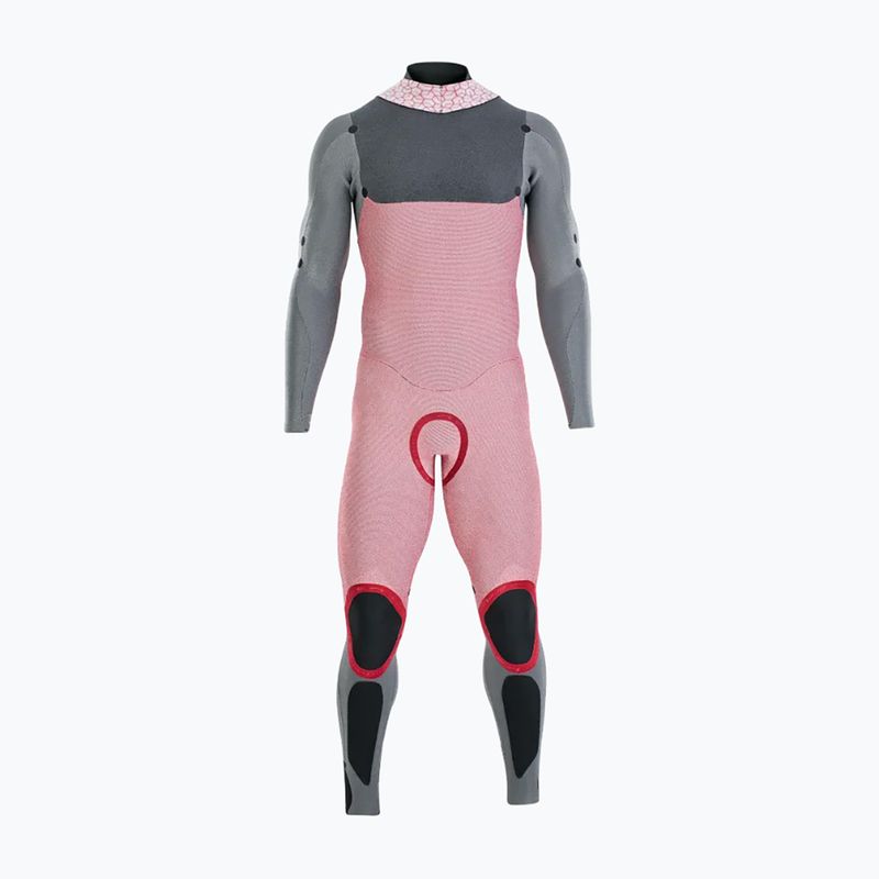 Costum de înot pentru bărbați ION Seek Core 5/4 Back Zip black 3