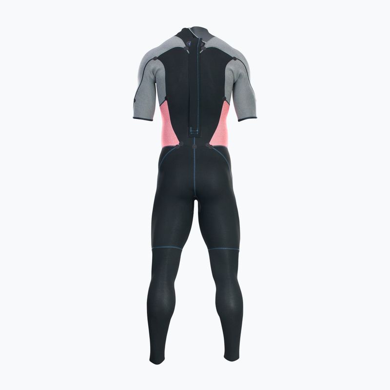 Costum de înot pentru bărbați ION Element 2/2 Back Zip cascade blue 5