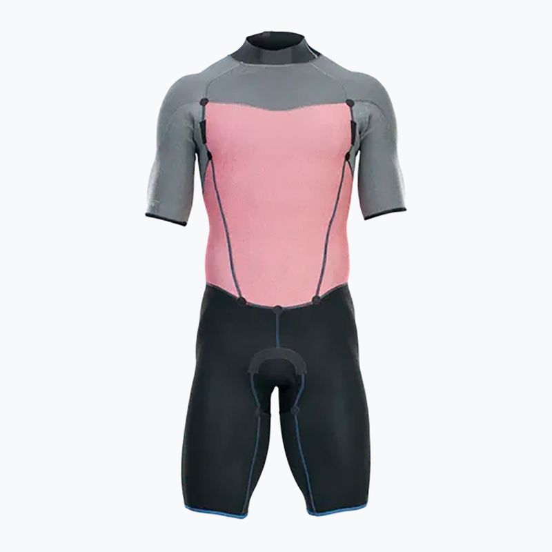 Costum de înot pentru bărbați ION Element 2/2 Shorty Back Zip black 4