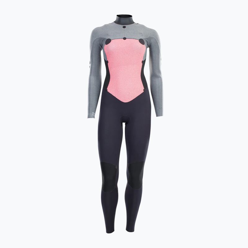 Costum de înot pentru femei ION Element 5/4 Front Zip black 5