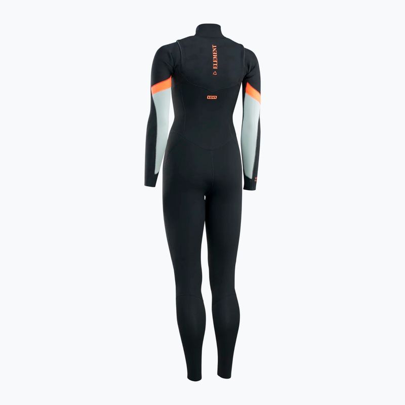Costum de înot pentru femei ION Element 3/2 Front Zip black 2