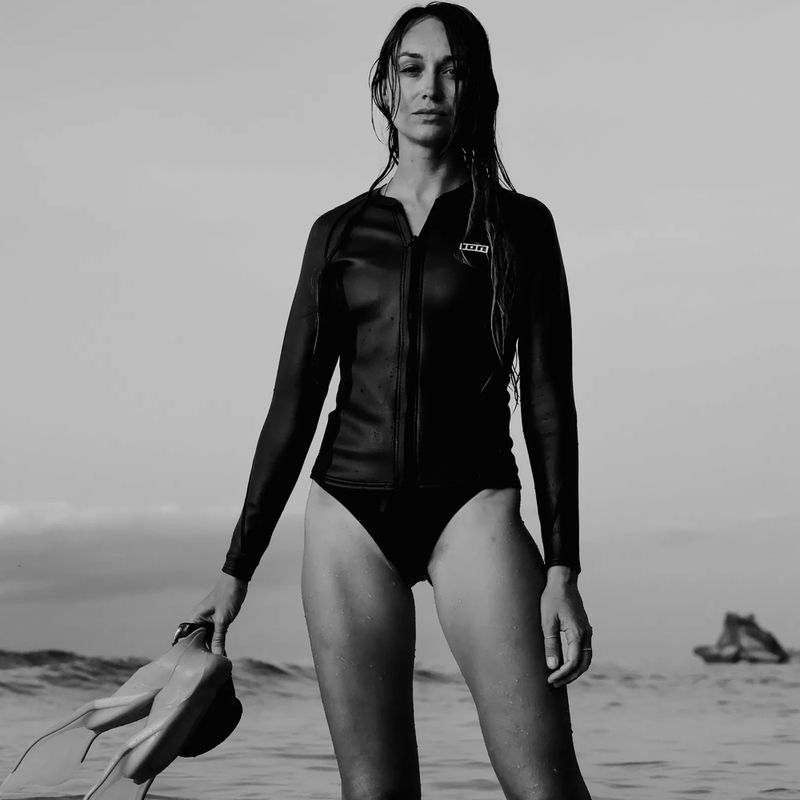Bluză termică de neopren pentru femei Neo Zip Top 2/1 Skin black 5
