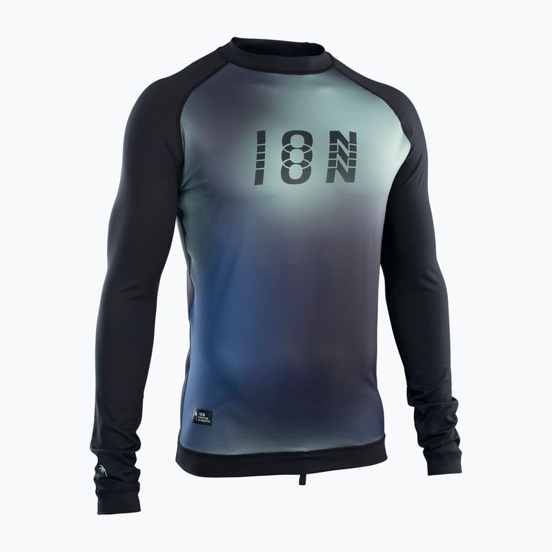 Cămașă de baie ION Lycra Maze pentru bărbați, negru și albastru marin 48232-4230