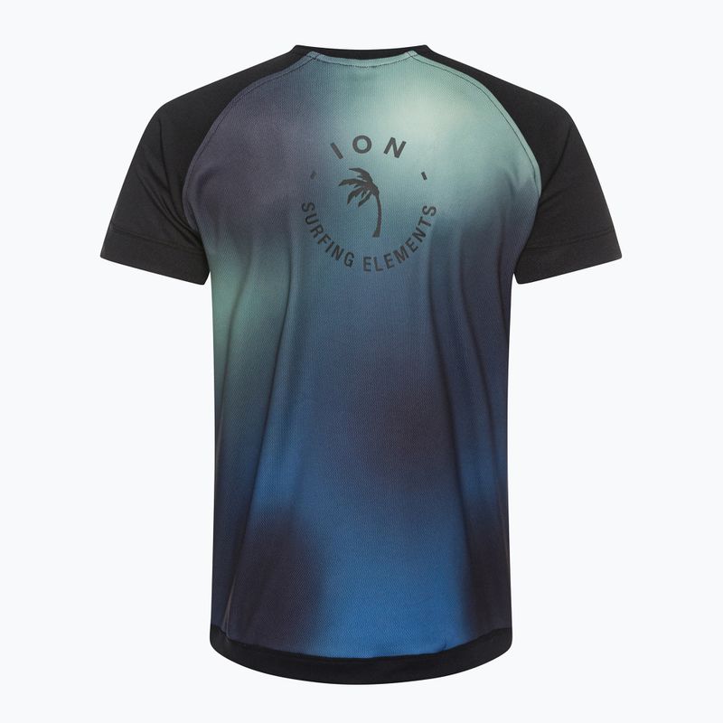 Bărbați ION Wetshirt cămașă de înot negru și albastru marin 48232-4261 2