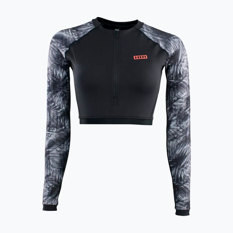 Longsleeve de înot pentru femei Shorty UV black