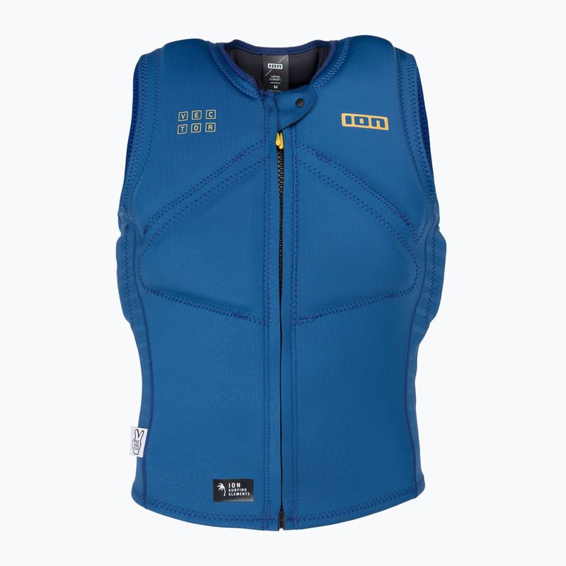 ION Vector Core Core Front Zip de protecție pentru bărbați, albastru marin 48222-4165