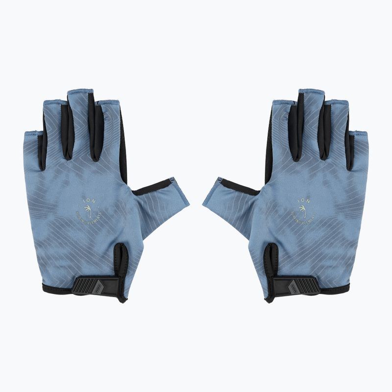 ION Amara Amara Half Finger Mănuși pentru sporturi nautice negru-albastru 48230-4140 3