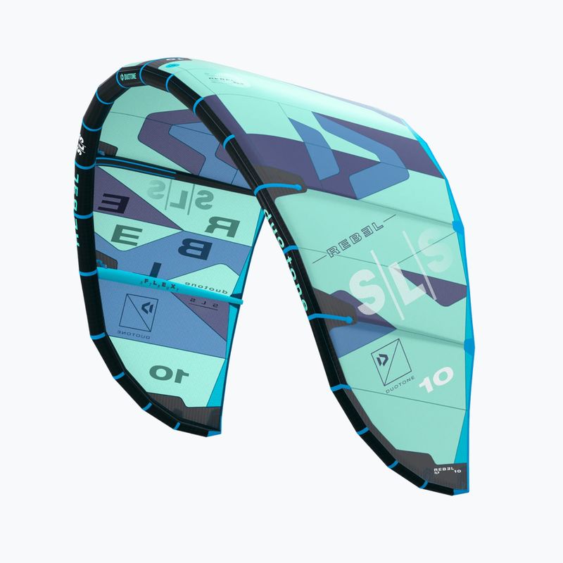 Zmeu de kitesurfing DUOTONE Rebel SLS C05 verde 44230-3010