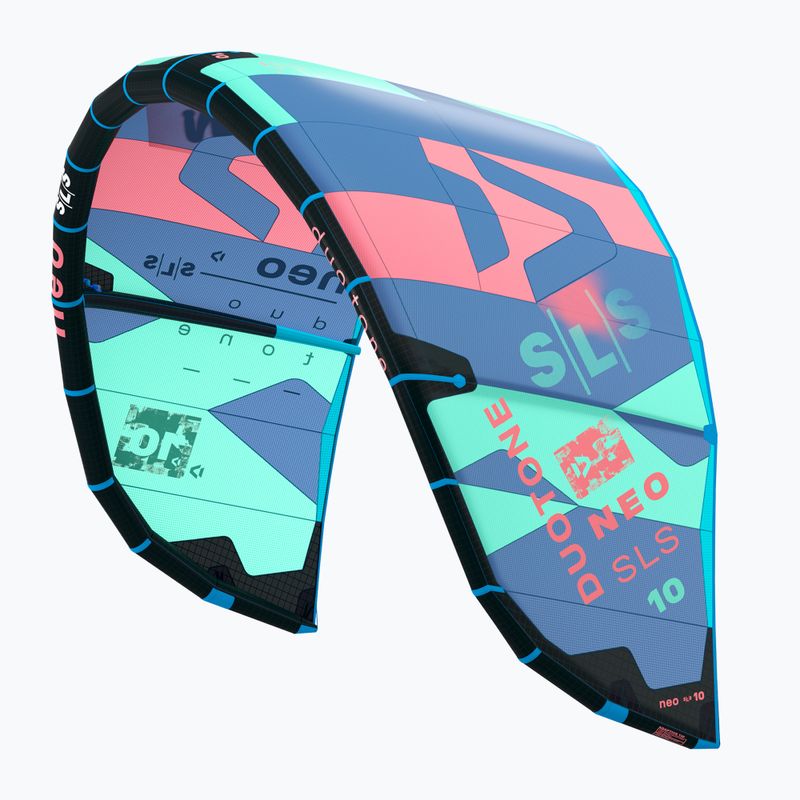 DUOTONE Neo SLS 2023 zmeu kitesurfing kite verde-albastru 44230-3014