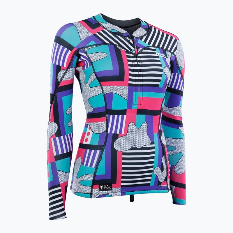 Longsleeve de înot pentru femei ION Neo Zip Top 1.5 capsule statement 2