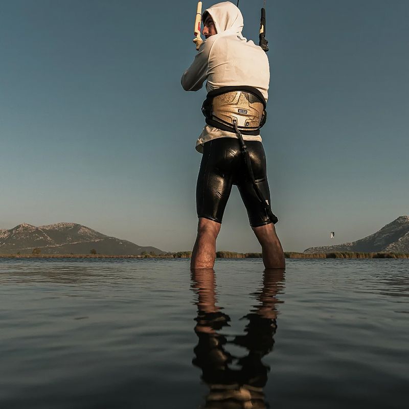 Trapez de kitesurfing pentru bărbați ION Kite Waist Riot Curv black/dark amber 4