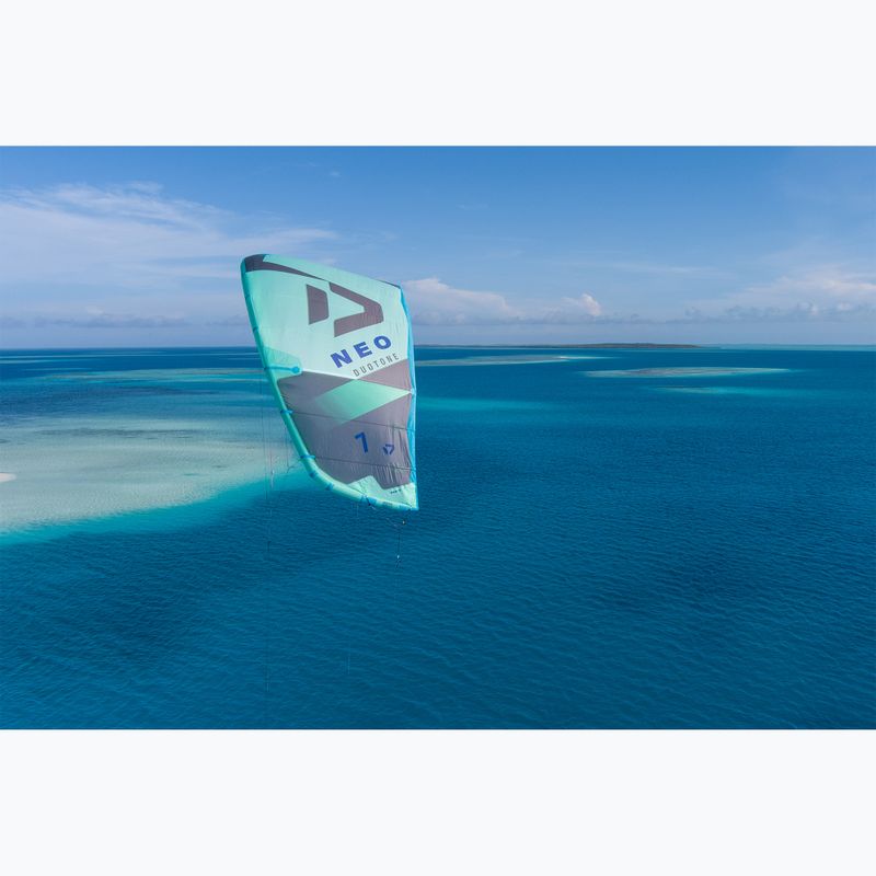 Zmeu de kitesurfing DUOTONE Neo 2024 mint/dark grey 9
