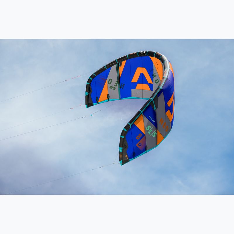 Zmeu de kitesurfing DUOTONE Neo SLS 2024 royal blue/orange 7