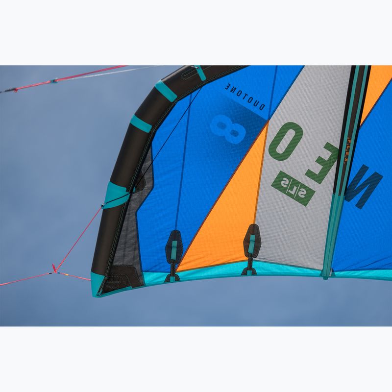 Zmeu de kitesurfing DUOTONE Neo SLS 2024 royal blue/orange 11