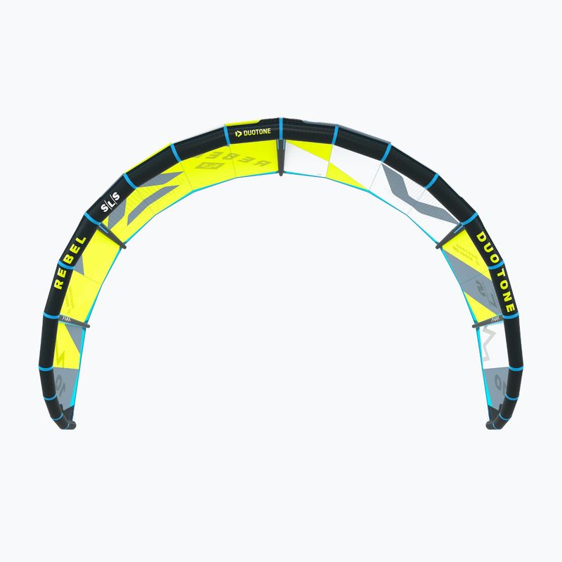 DUOTONE Kite Rebel SLS 2024 lime/gri închis 2
