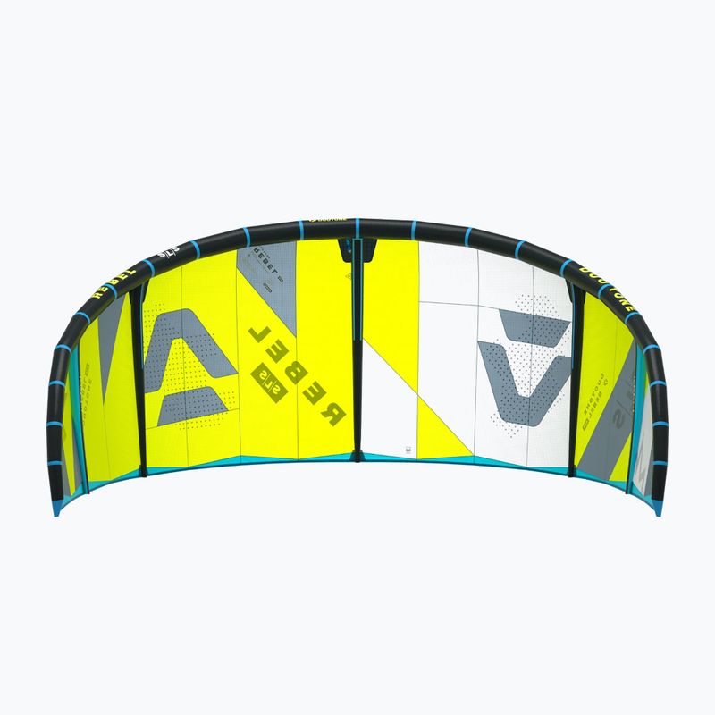 DUOTONE Kite Rebel SLS 2024 lime/gri închis 6