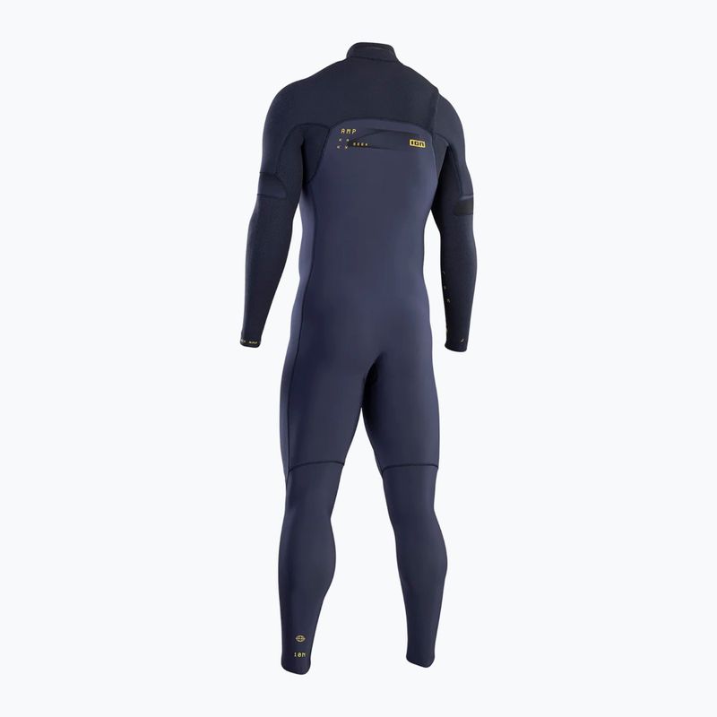 Costum de înot pentru bărbați ION Seek Amp 5/4 Front Zip blue nights 2