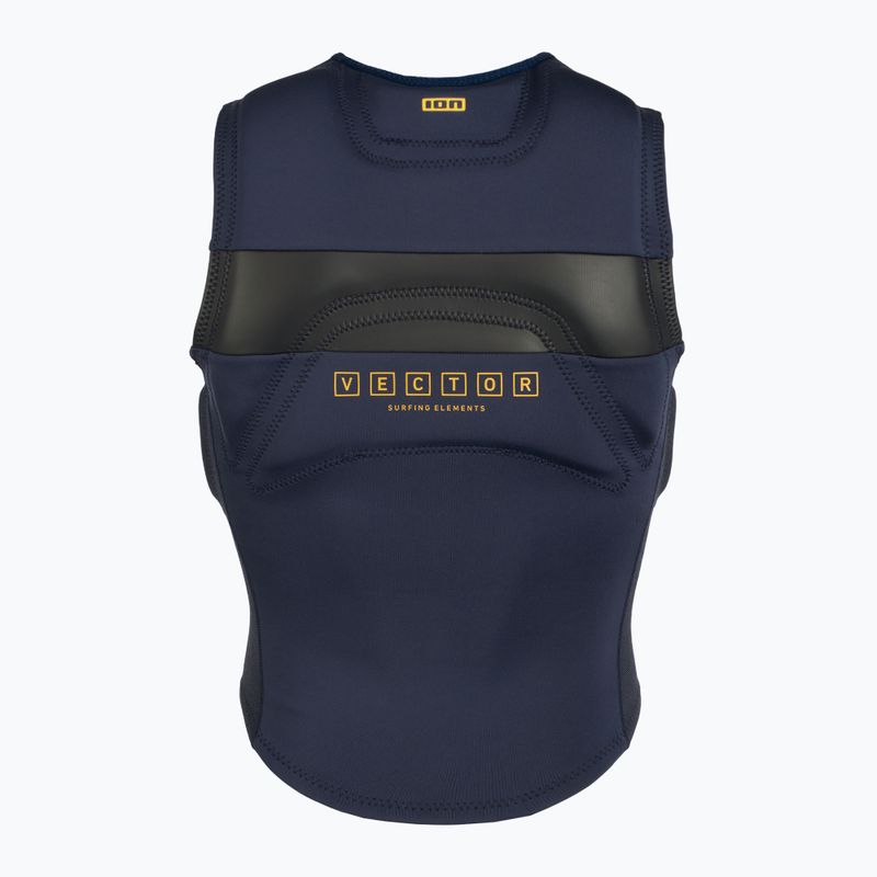 Vestă de protecție pentru bărbați ION Vector Amp Front Zip blue nights 2