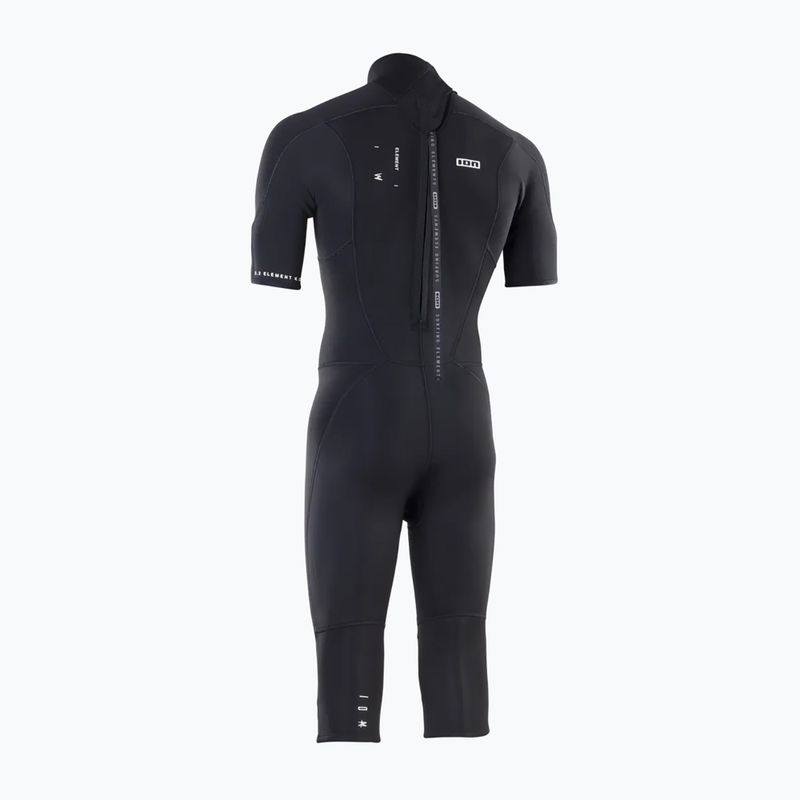 Costum de înot pentru bărbați ION Element 3/2 mm Overknee Back Zip black 2