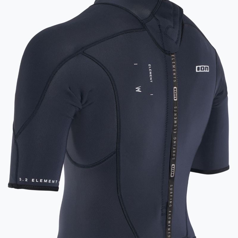 Spumă de înot pentru bărbați ION Element 3/2 Overknee Back Zip blue nights 4