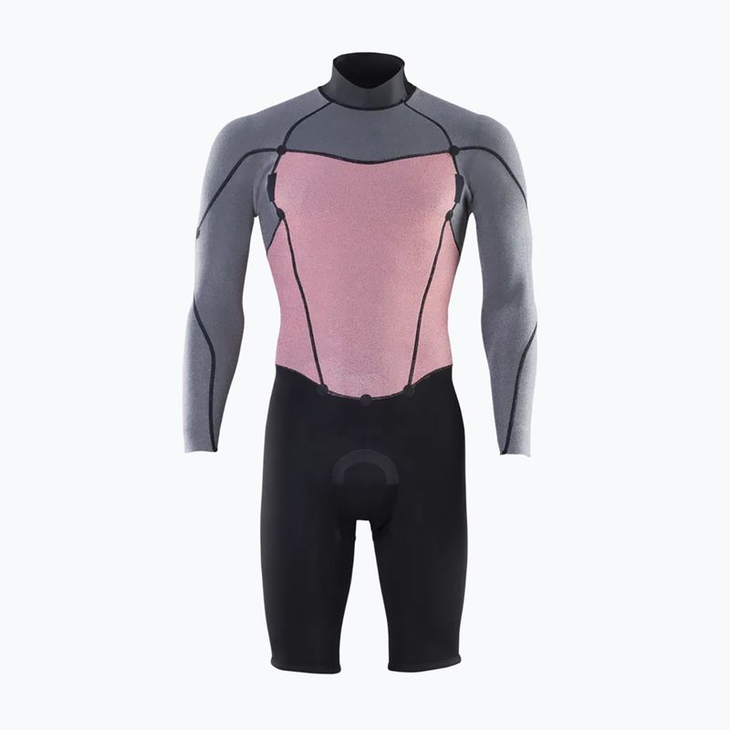 Costum de înot pentru bărbați ION Element 2/2 mm Shorty Back Zip blue nights 3