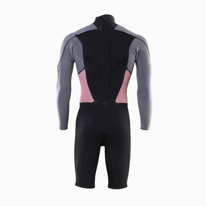 Costum de înot pentru bărbați ION Element 2/2 mm Shorty Back Zip blue nights 4